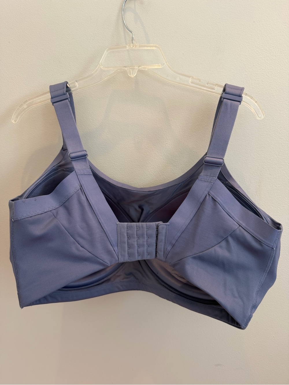 Nike Alpha High-Support Padded Adjustable Sports Bra Purple 38G - Picture 2 of 7